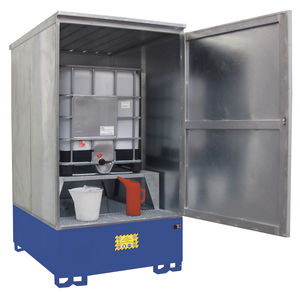 steel crate / storage / safety