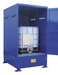metal crate / storage / safety