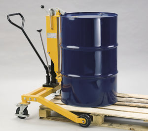 low level infeed palletizer / drum / manual