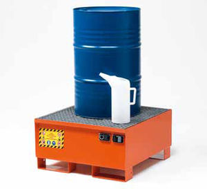 multi-use containment bund / carbon steel / rigid