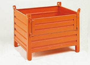 sheet metal crate / handling / stacking