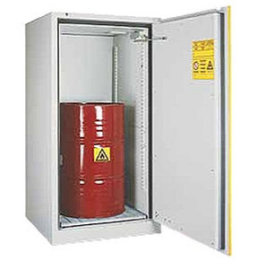 workshop cabinet / floor-mounted / steel / fire-resistant