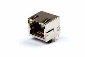 audio/video connector / jack / square / modular