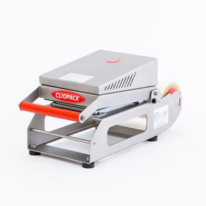 linear array tray sealer / manual / for the food industry / for trays