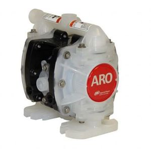 food product pump / pneumatic / double-diaphragm / plastic
