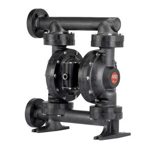food product pump / pneumatic / double-diaphragm / polypropylene