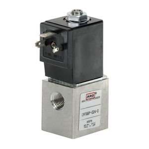 direct-operated solenoid valve / 2-way / gas / high-flow