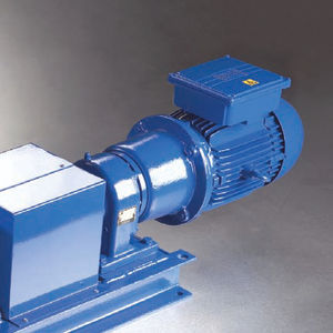 food product pump / self-priming / screw / compact