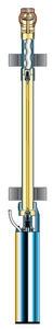 food product pump / semi-submersible / progressive cavity / multi-stage