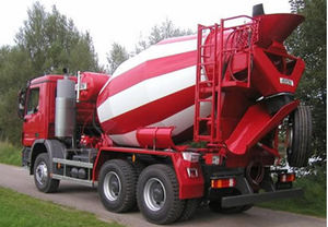 concrete mixer truck / diesel
