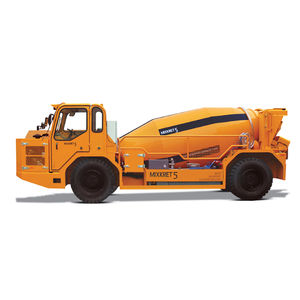 concrete mixer truck / for underground mining / diesel