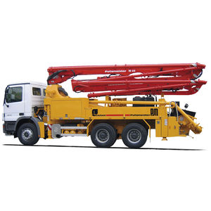 construction truck-mounted concrete pump