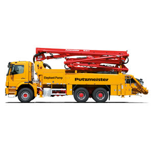 construction truck-mounted concrete pump