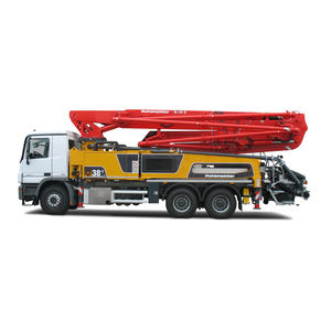 construction truck-mounted concrete pump