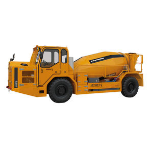 concrete mixer truck / for underground mining / diesel