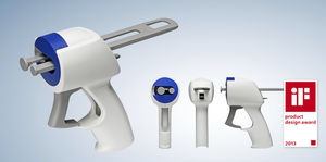 resin dosing dispenser / manual / medical