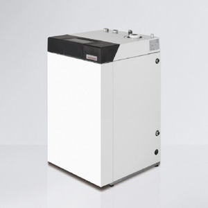 condensing boiler / hot water / fuel oil / tubeless