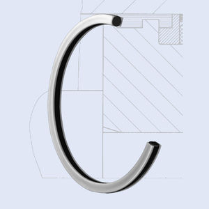 O-ring seal / NBR / polyurethane / for hydraulic fluids