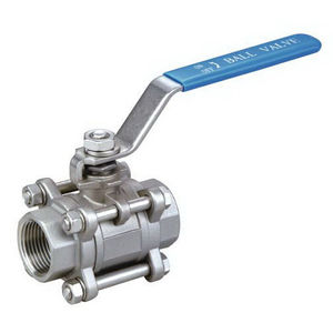 ball valve / lever / 3-piece / socket weld