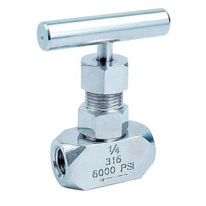 needle valve / manual / stainless steel