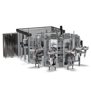 automatic labelling machine / for self-adhesive labels