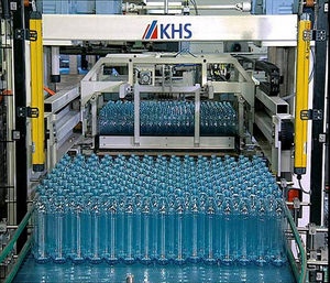 layer depalletizer / for glass containers / for cans / bottle