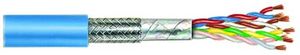 optical data cable / multi-strand / copper / highly flexible