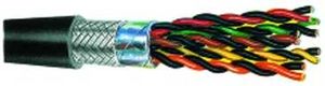 optical data cable / flexible / halogen-free