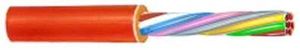 optical data cable / insulated / high-temperature / flexible