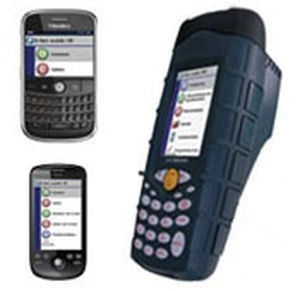 terminal with keyboard / handheld / data collection / time and attendance