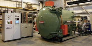 melting furnace / chamber / induction / vacuum