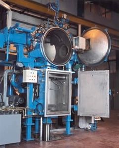 melting furnace / rotary retort / induction / vacuum