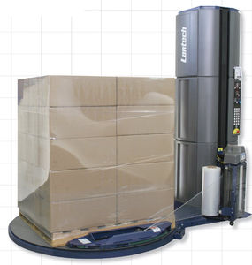 turntable stretch wrapper / automatic / pallet / stretch film