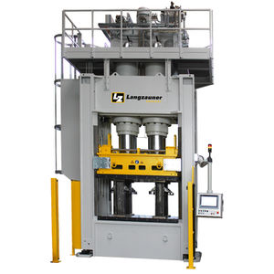 SMC molding press / downstroke / CNC / vertical