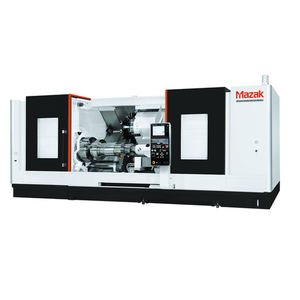 CNC turning center / 2-axis / inclined bed / milling machine
