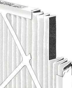 air filter / activated carbon / panel / high-efficiency