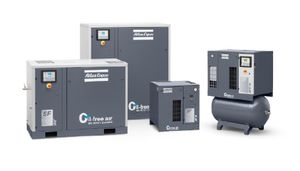 air compressor / transportable / scroll / oil-free