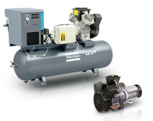 air compressor / piston / stationary / lubricated