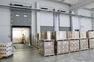 electro-hydraulic dock leveler / telescopic