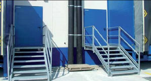 swing door / sliding / fireproof / with emergency exit function