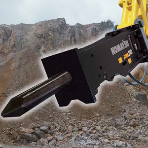 hydraulic breaker / vertical / for excavators