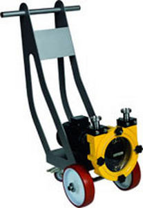 chemical pump / pneumatic / with electric motor / peristaltic