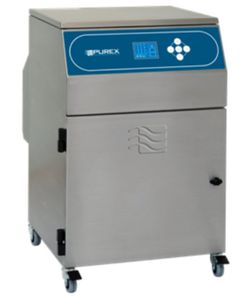 mobile fume extractor / industrial / activated carbon filter / automatic