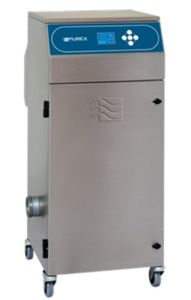 hand-held fume extractor / industrial / activated carbon filter / automatic