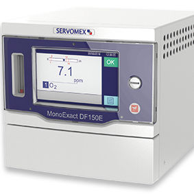 oxygen analyzer / gas / concentration / benchtop