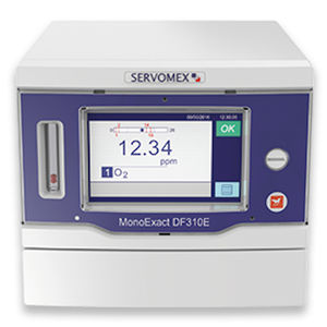 oxygen analyzer / gas / concentration / benchtop
