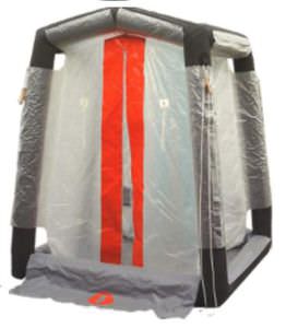 decontamination booth