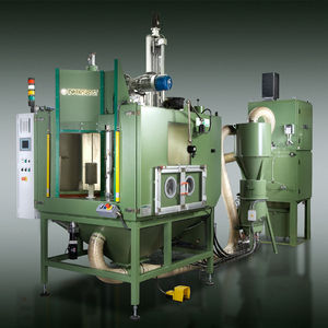 satellite sand shot blasting machine / for metal / automated