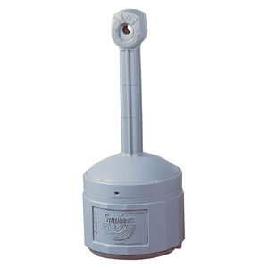 vessel for fire safety applications / for ash / galvanized steel / polyethylene