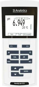 portable pH meter / process / digital